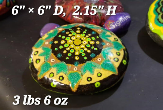 Greenman Mandala Ornamental Garden Boulder